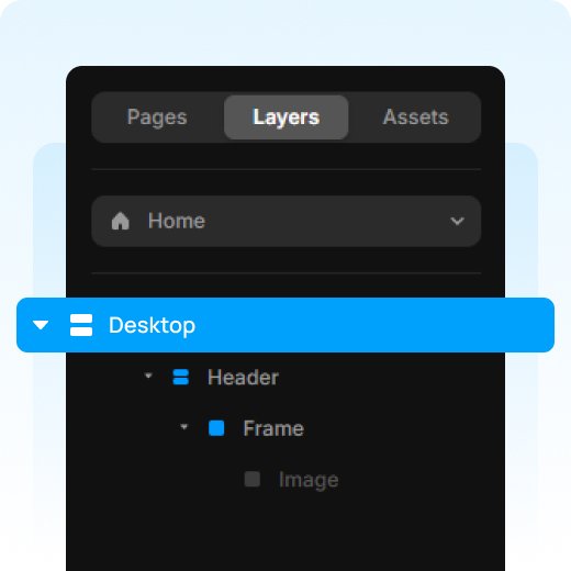 Interface layers used to structure a digital experience