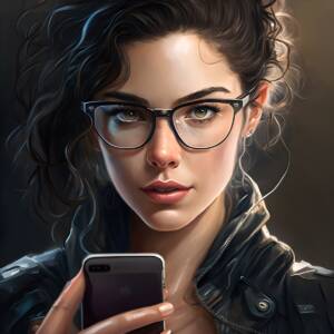 Mobile phone mockup